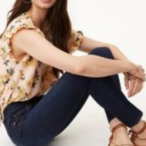 LOFT modern skinny in dark blue